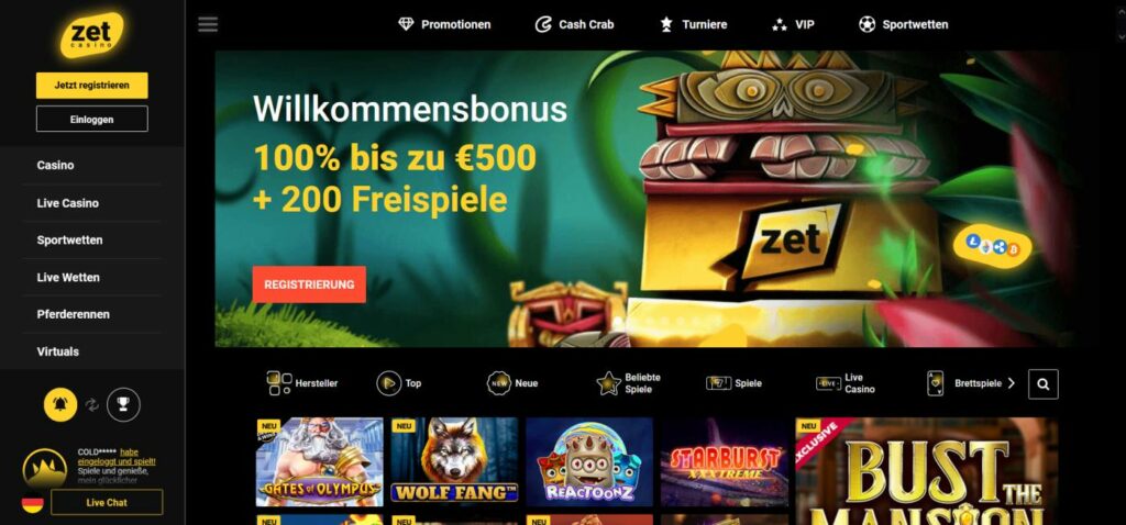 zet casino