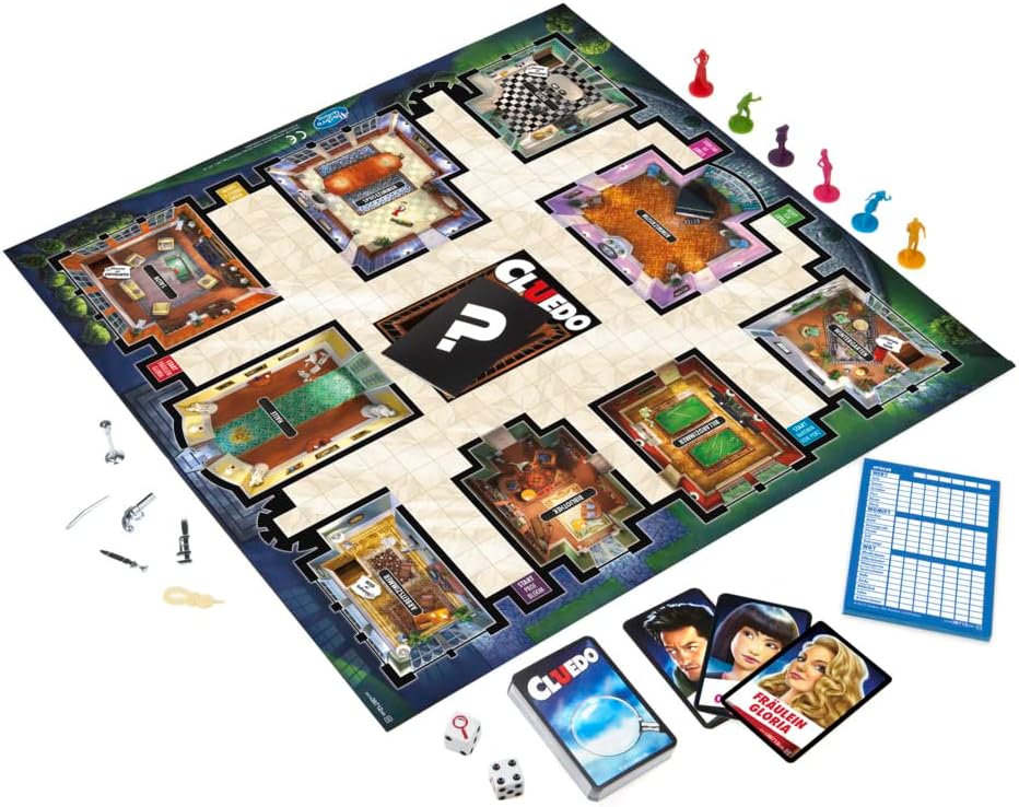 Cluedo Spielvorbereitungen