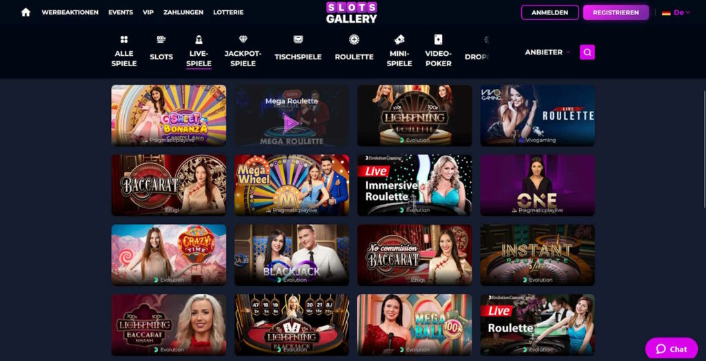 Slots Gallery 3 slots gallery live casino