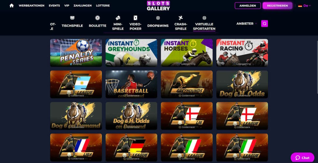 Slots Gallery 5 slots gallery virtuell sports