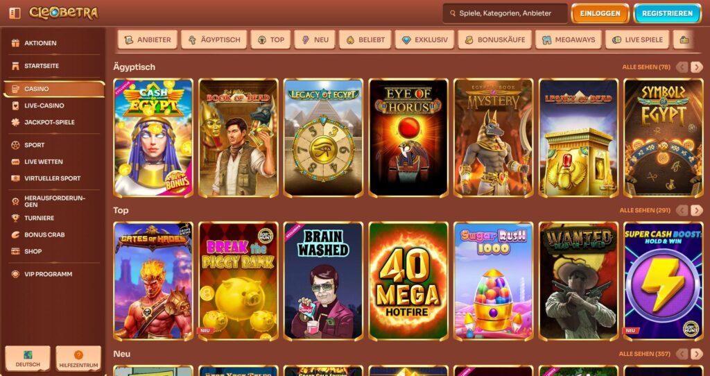 Cleobetra 2 cleobetra casinospiele