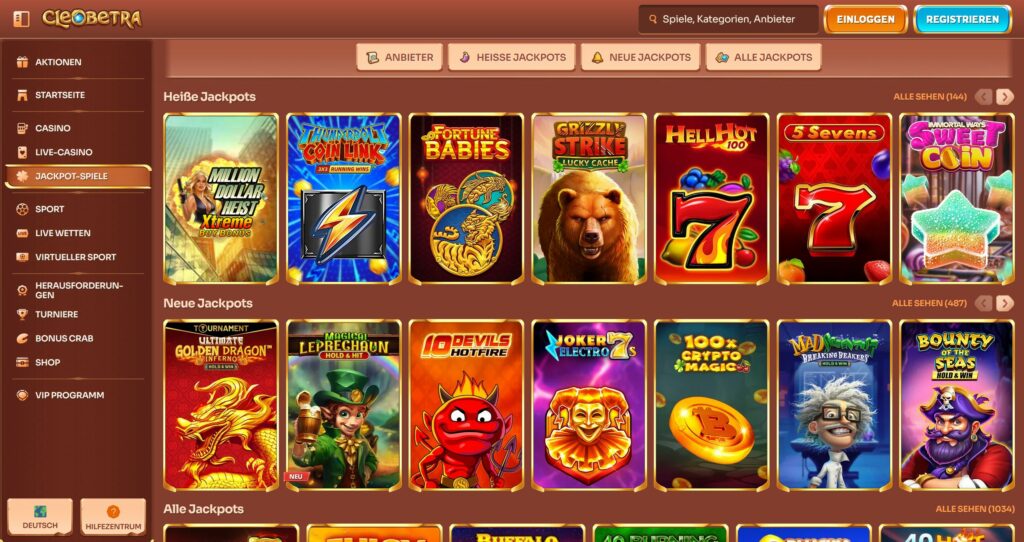 Cleobetra 4 cleobetra jackpots