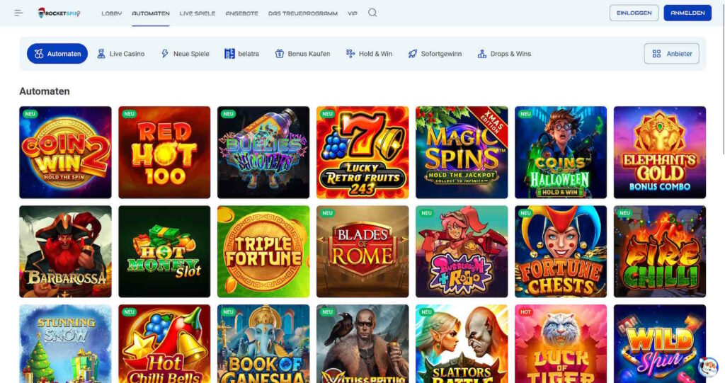 Rocketspin 4 Rocketspin Automatenspiele