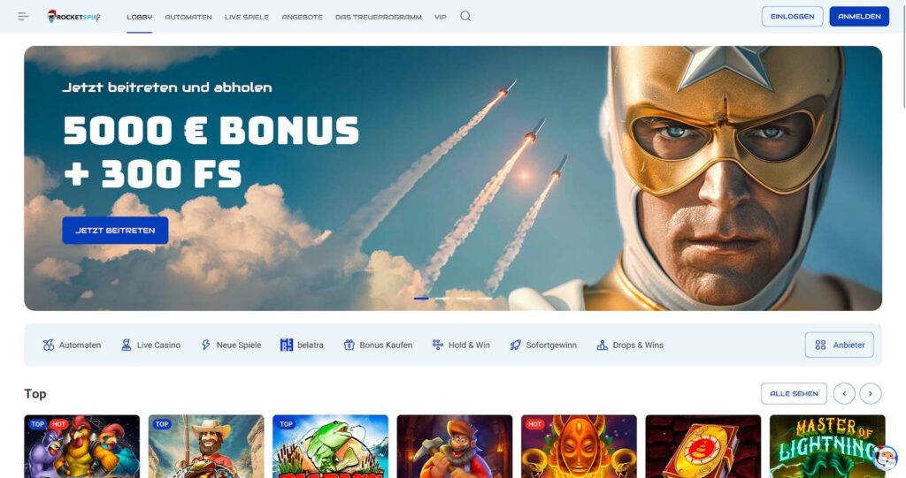 Rocketspin 1 Rocketspin Startseite