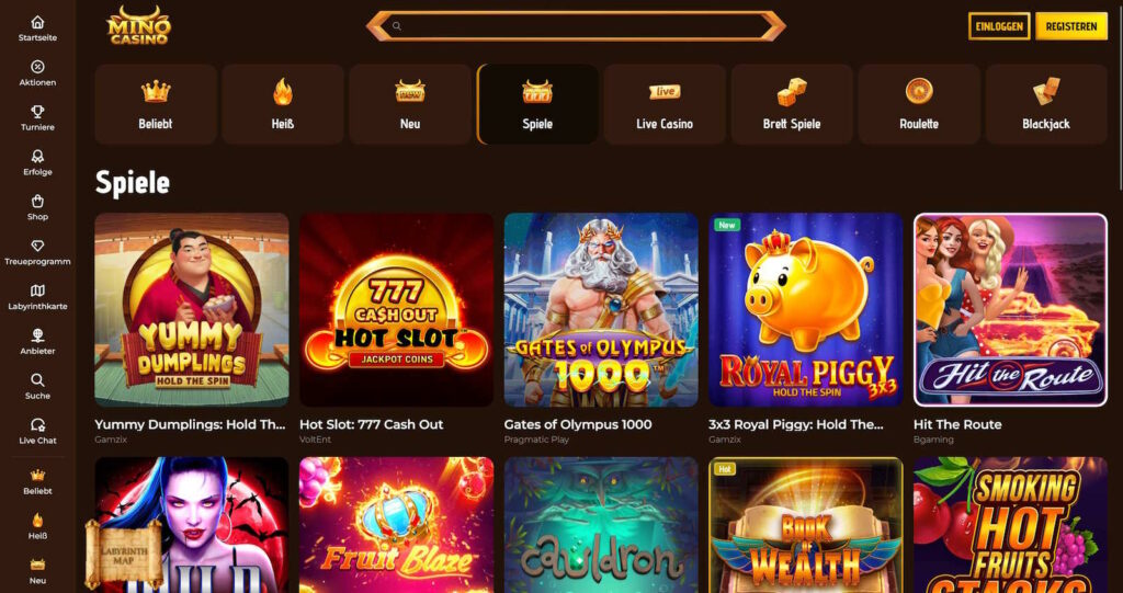 Mino Casino 6 MinoCasino Slots