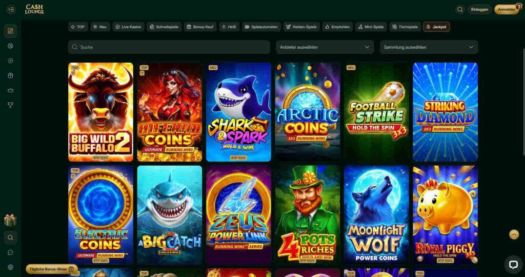 CashLounge 5 CashLounge Jackpots