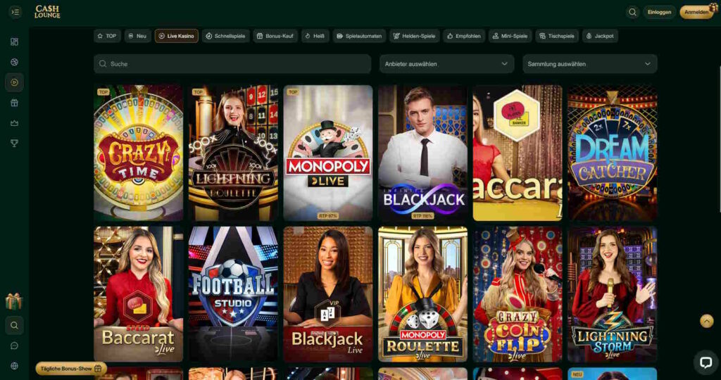 CashLounge 3 CashLounge Live Casino