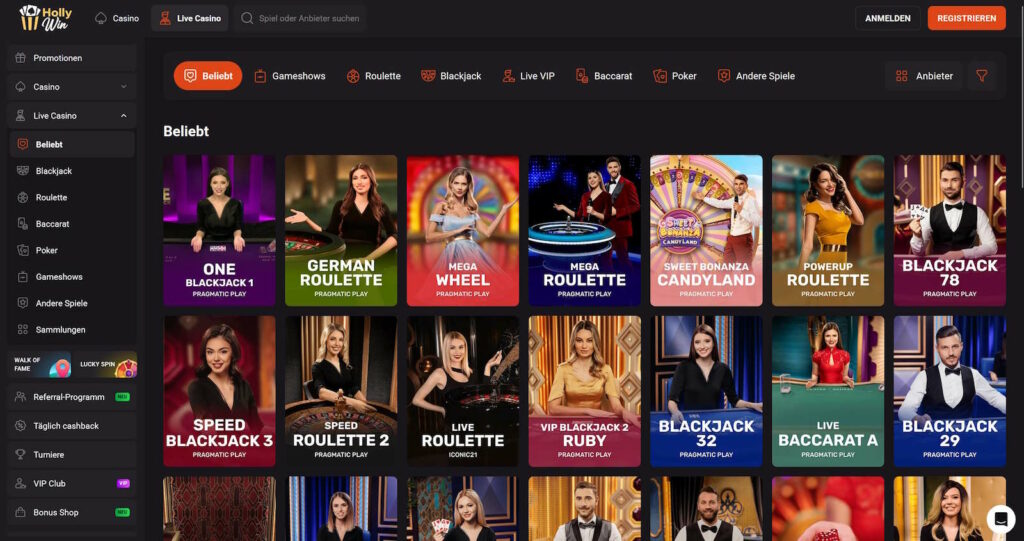 Hollywin 3 Hollywin Live Casino